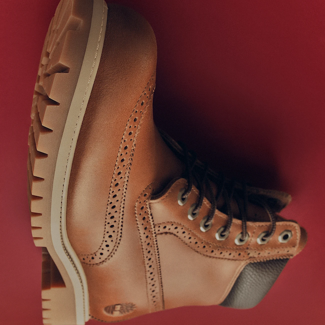 Mens Timberland Premium 6Inch Waterproof Boot TBL Rust FullGrain ALTB