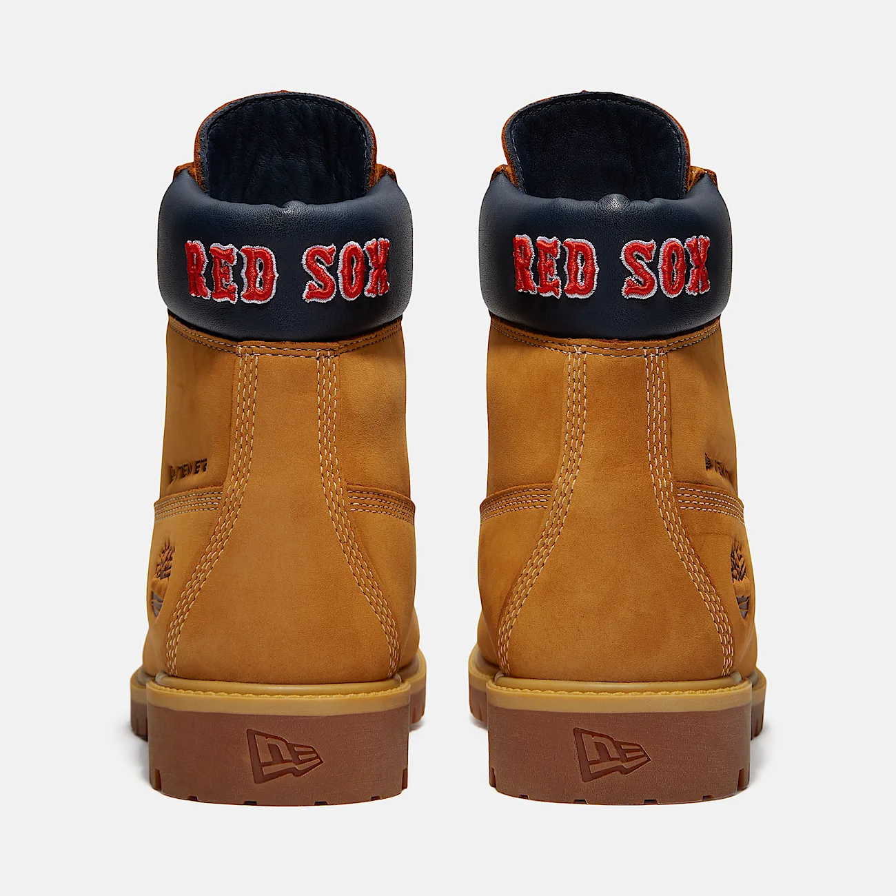 Mens Timberland x New Era Red Sox 6Inch Waterproof Boot TBL Wheat Red Sox ALT5