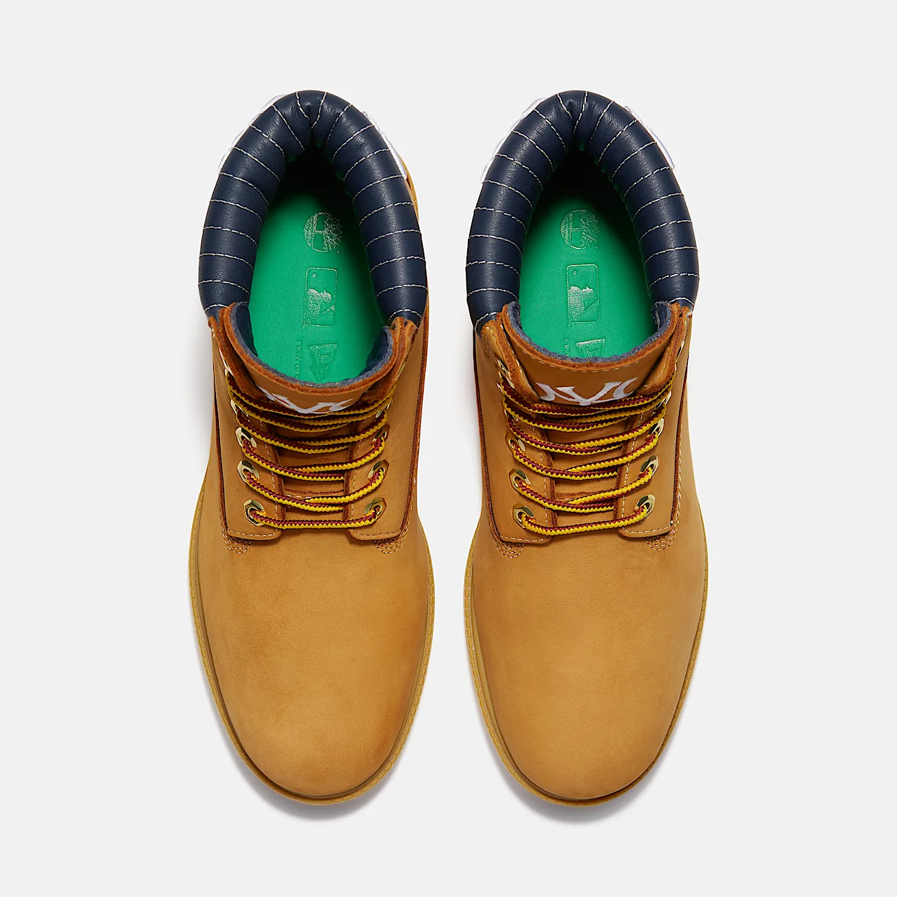 Mens Timberland x New Era Yankees 6Inch Waterproof Boot TBL Wheat Yankees ALT2