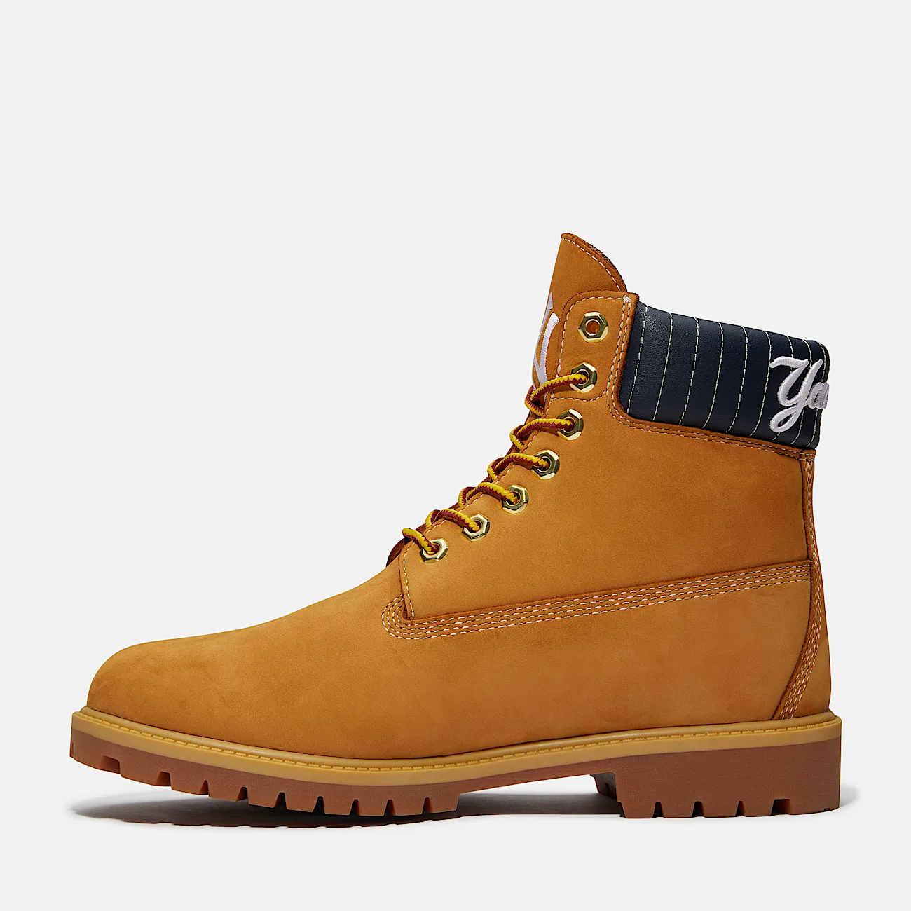 Mens Timberland x New Era Yankees 6Inch Waterproof Boot TBL Wheat Yankees ALT6