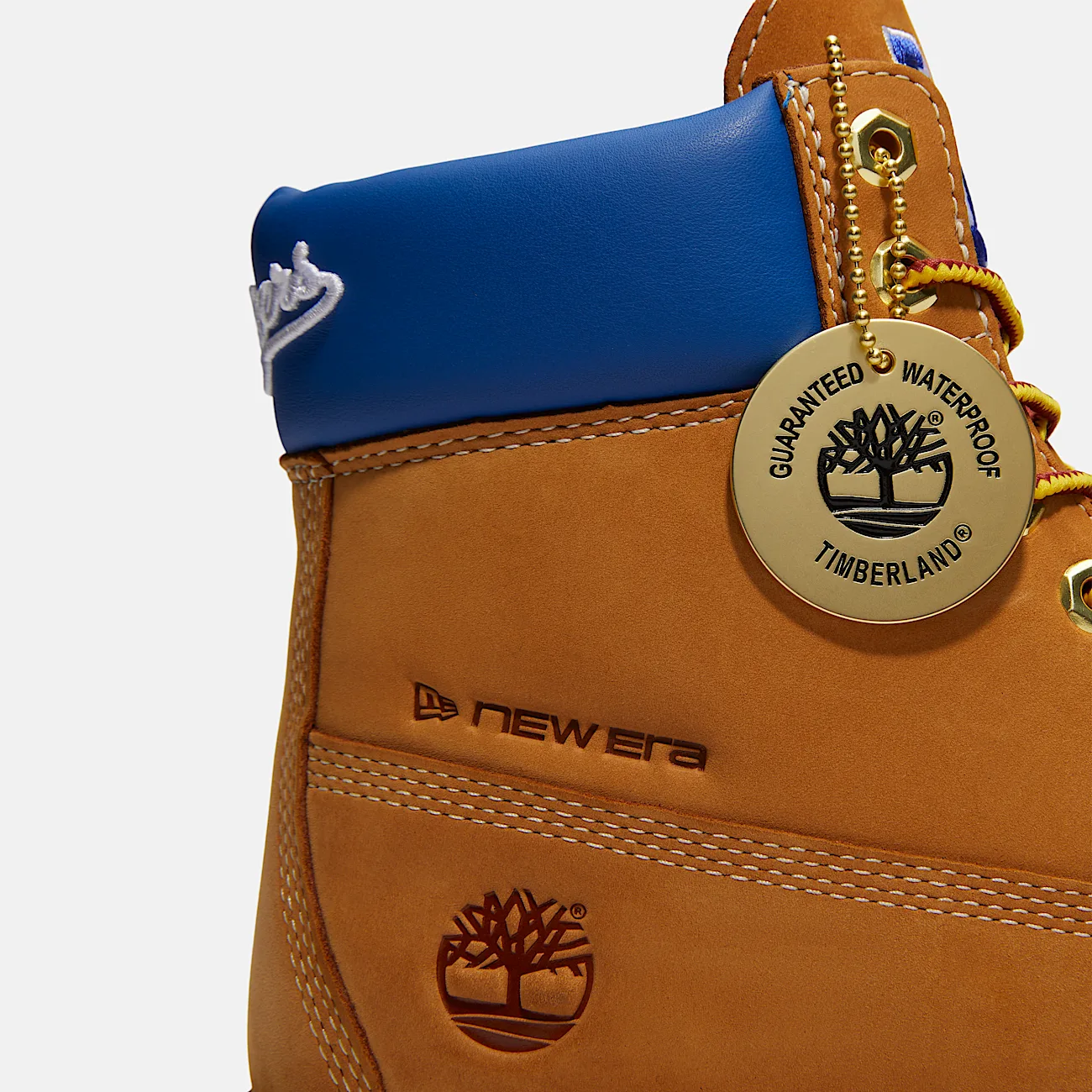 Mens Timberland x New Era Dodgers 6Inch Waterproof Boot TBL Wheat Dodgers ALT8