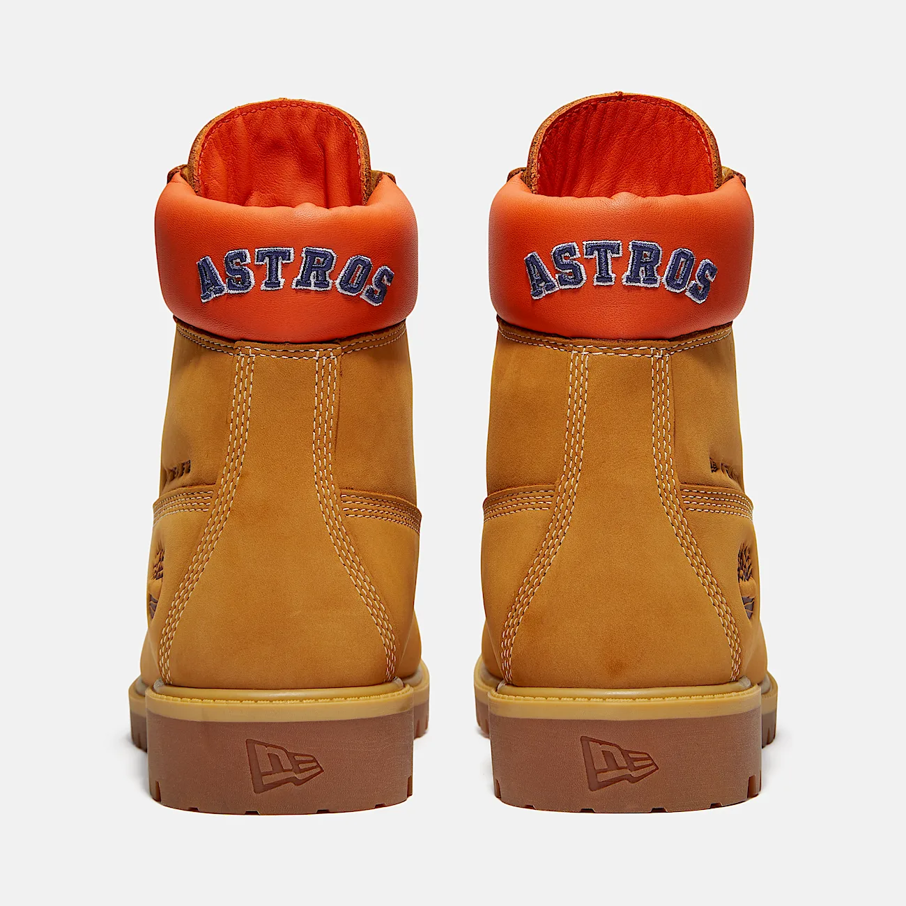 Mens Timberland x New Era Astros 6Inch Waterproof Boot TBL Wheat Astros ALT5