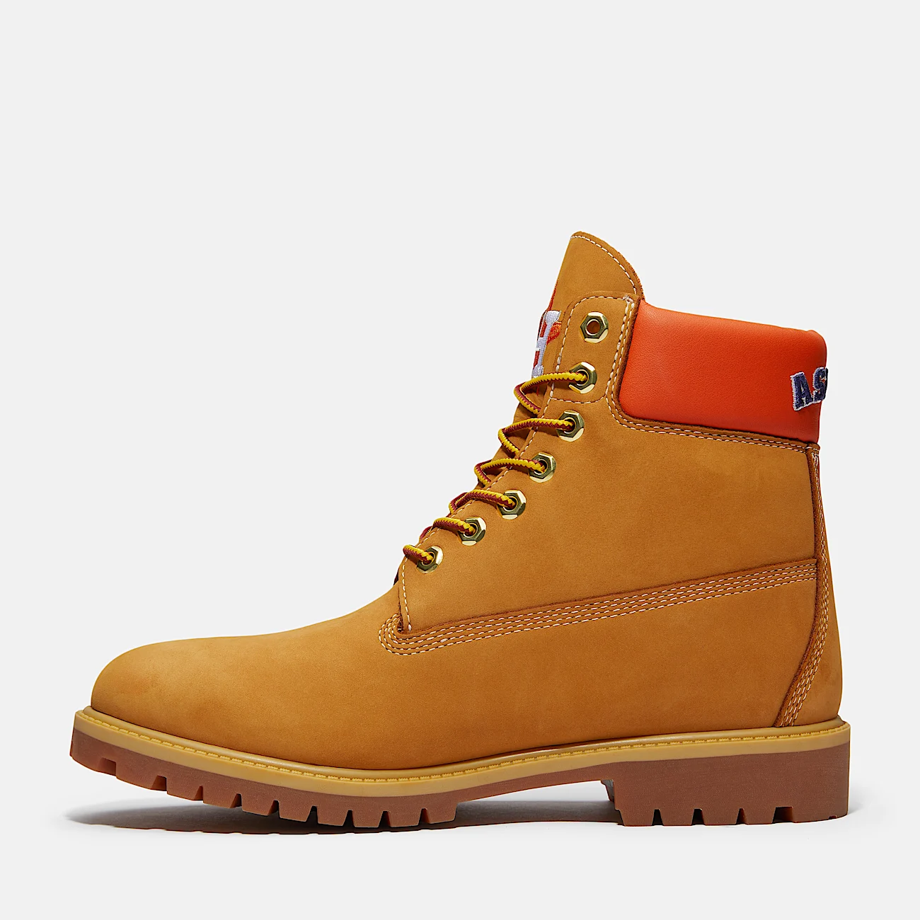 Mens Timberland x New Era Astros 6Inch Waterproof Boot TBL Wheat Astros ALT6