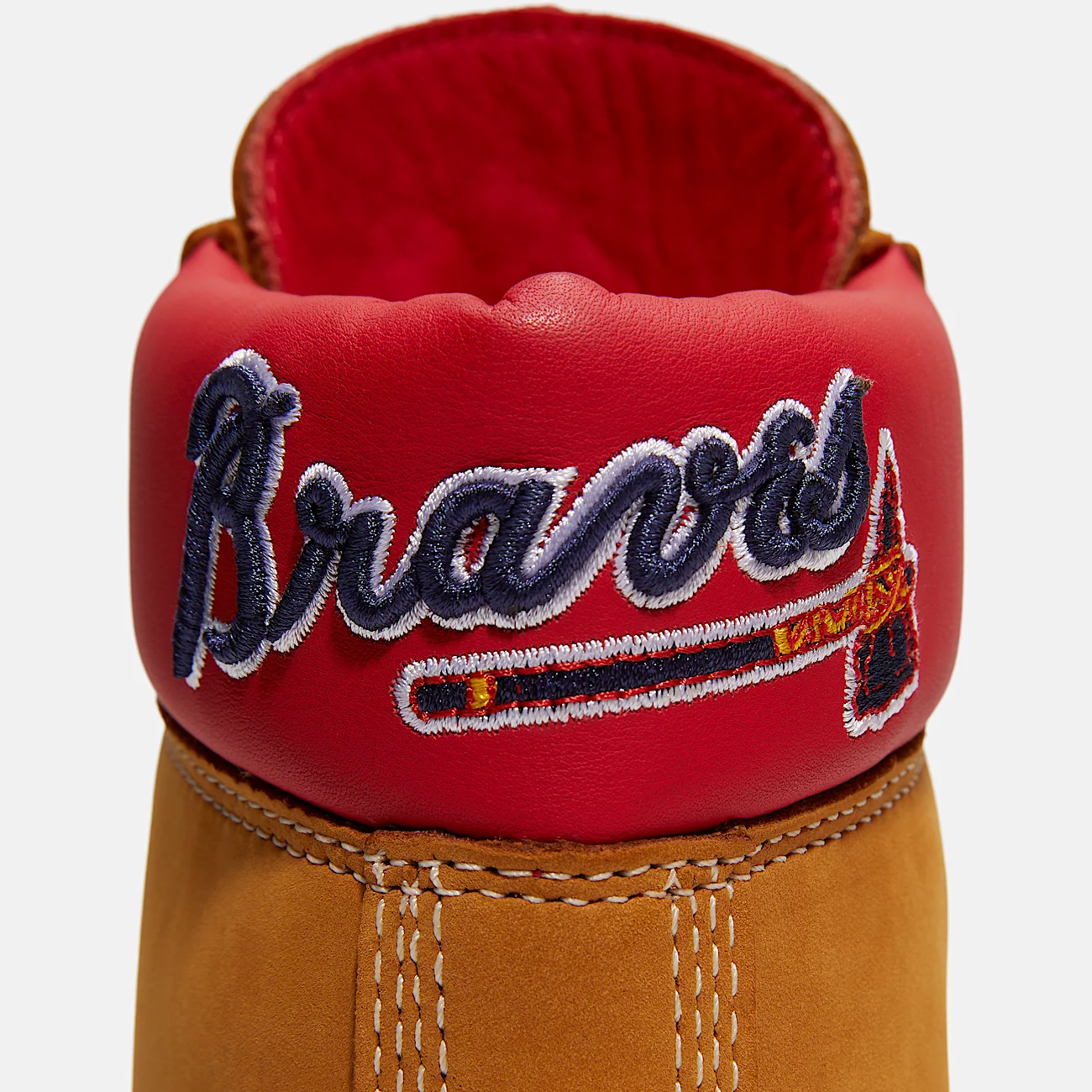 Mens Timberland x New Era Braves 6Inch Waterproof Boot TBL Wheat Braves ALT9
