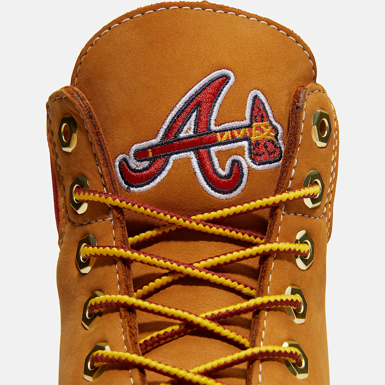Mens Timberland x New Era Braves 6Inch Waterproof Boot TBL Wheat Braves ALT7
