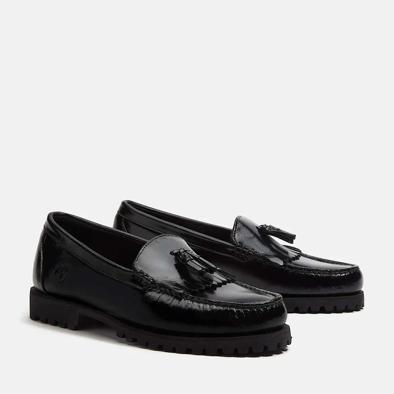 Mens Timberland Authentic Loafer TBL Black FullGrain ALT4