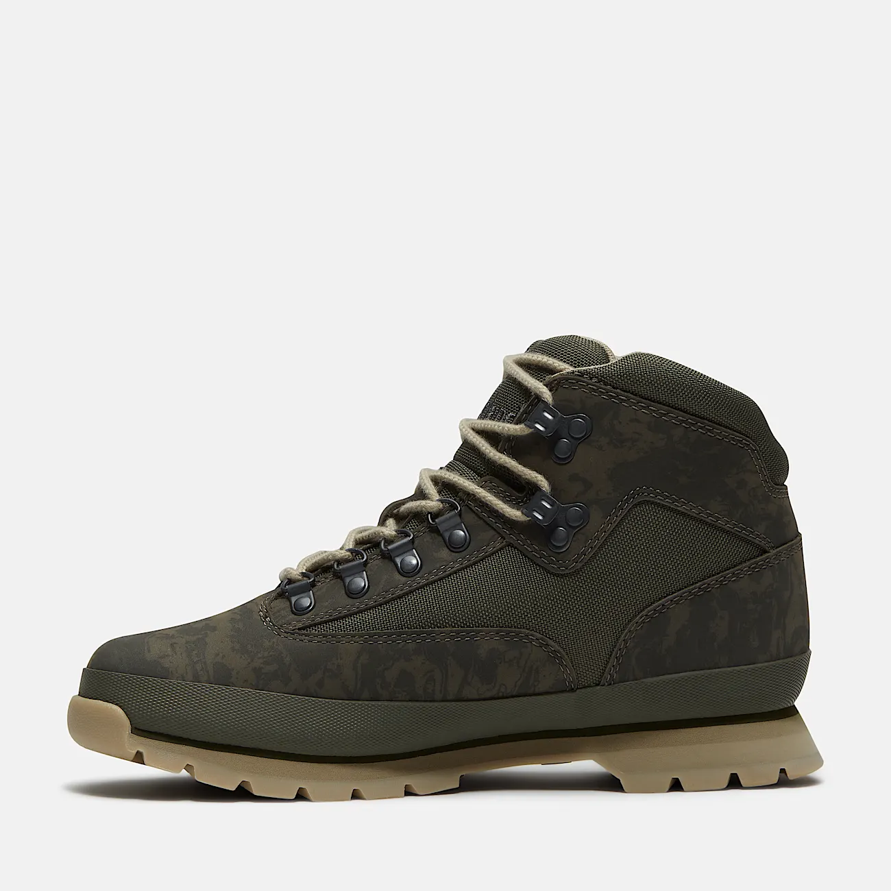 Mens Euro Hiker TBL Dark Green NubuckCamo ALT6