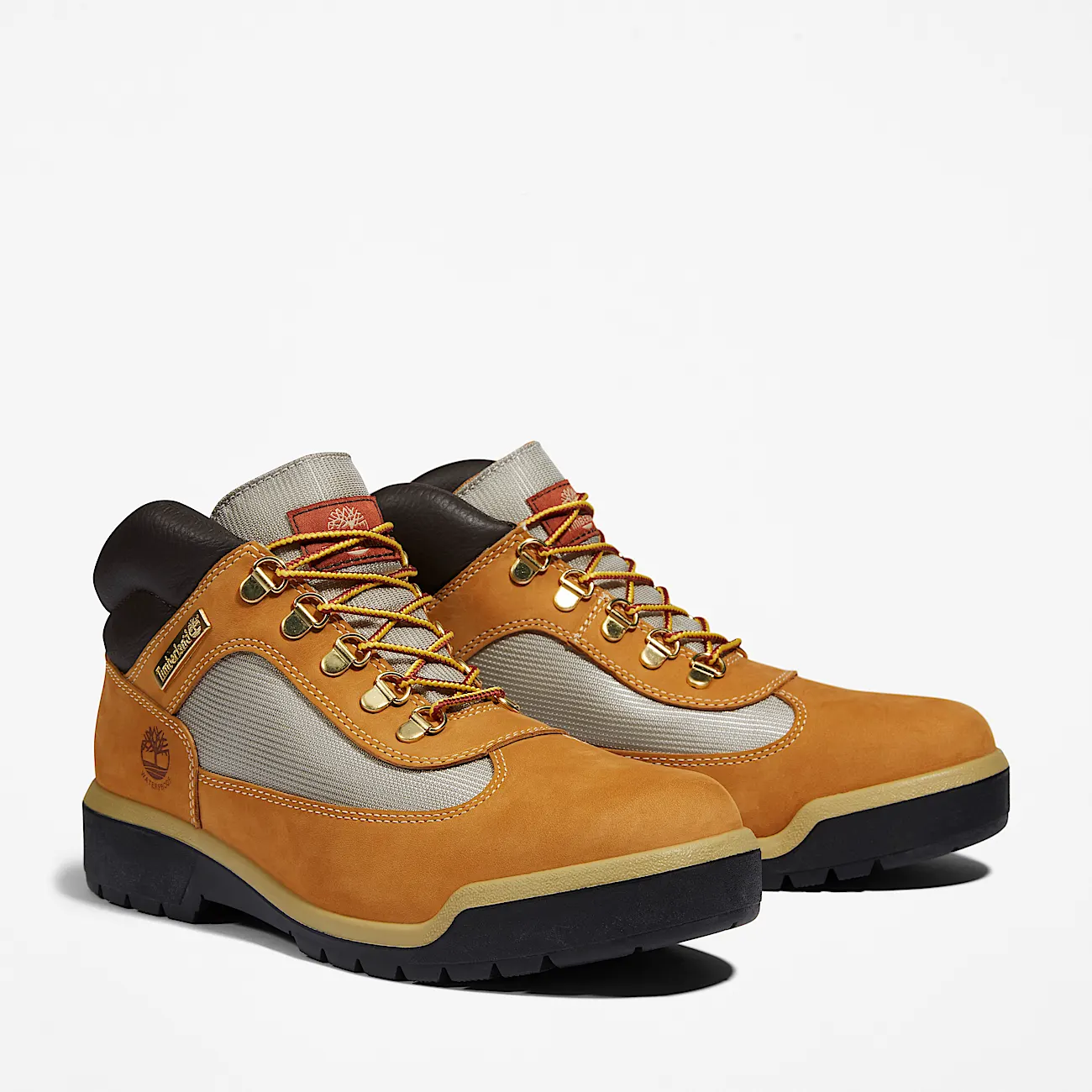 Mens Waterproof Field Boot TBL Wheat Nubuck ALT4