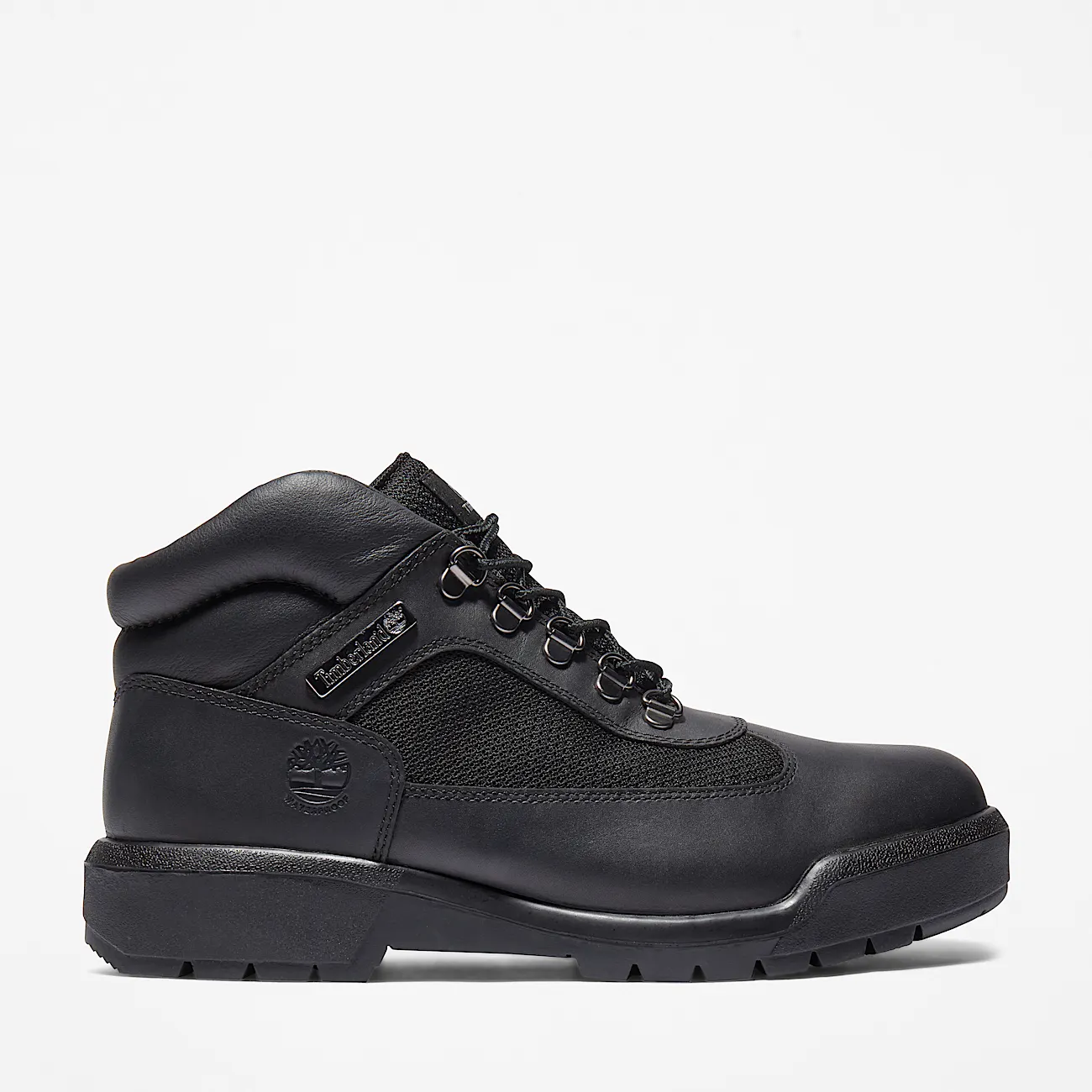 Mens Waterproof Field Boot TBL Black FullGrain HERO