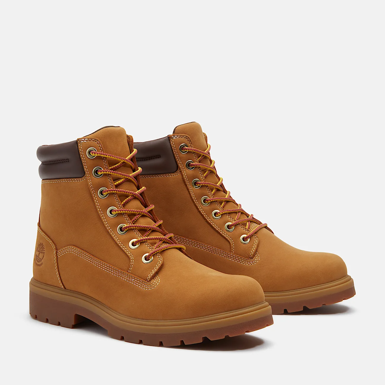 Mens Auburn Falls 6Inch Waterproof Boot TBL Wheat Nubuck ALT4