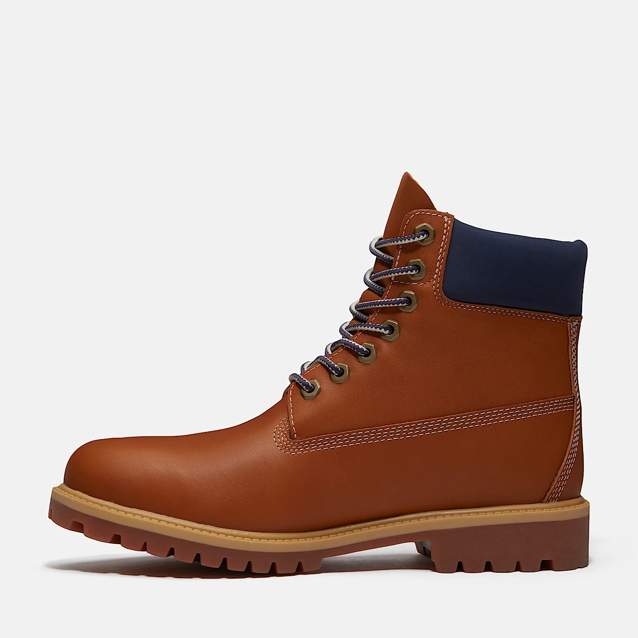 Mens Timberland Heritage 6Inch Waterproof Boot TBL Medium Brown FullGrain ALT6