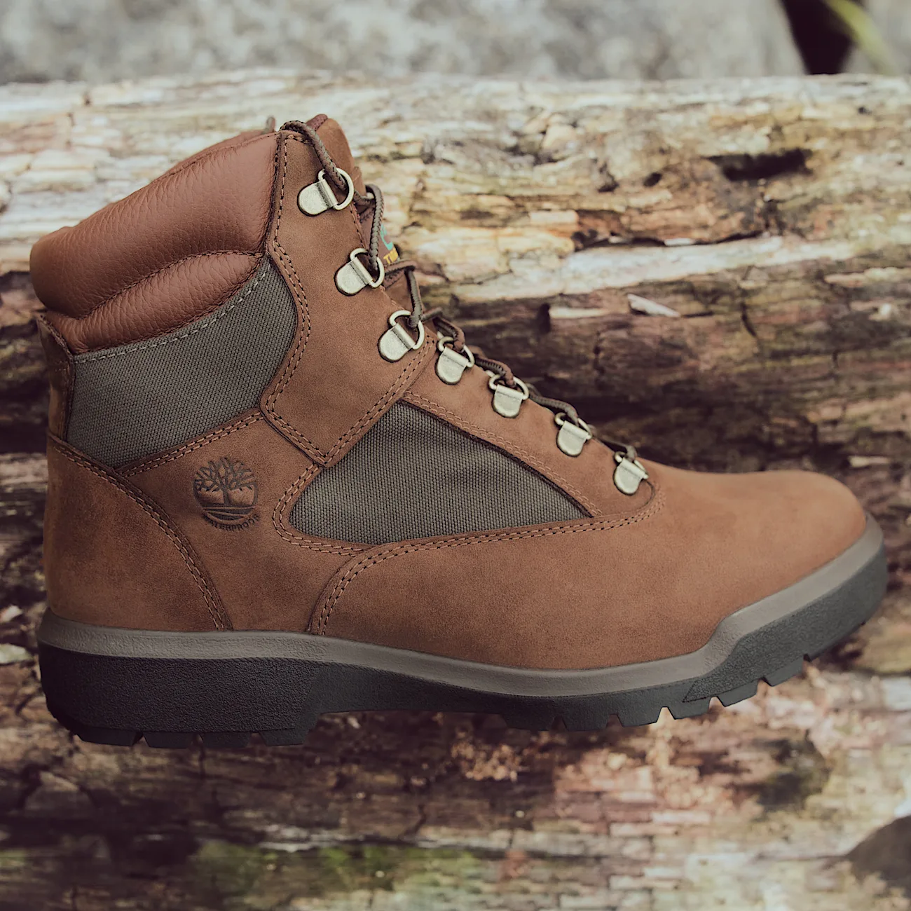 Mens Waterproof Mid Field Boot TBL Dark Brown Nubuck ALTA