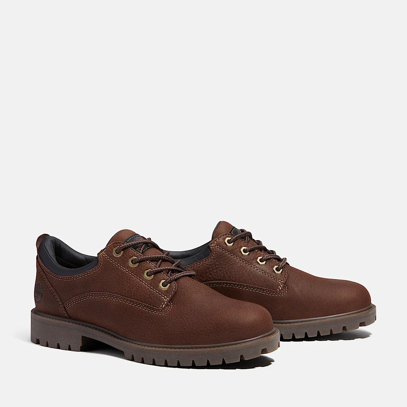 Mens Timberland Heritage Shoe TBL Dark Brown FullGrain ALT4