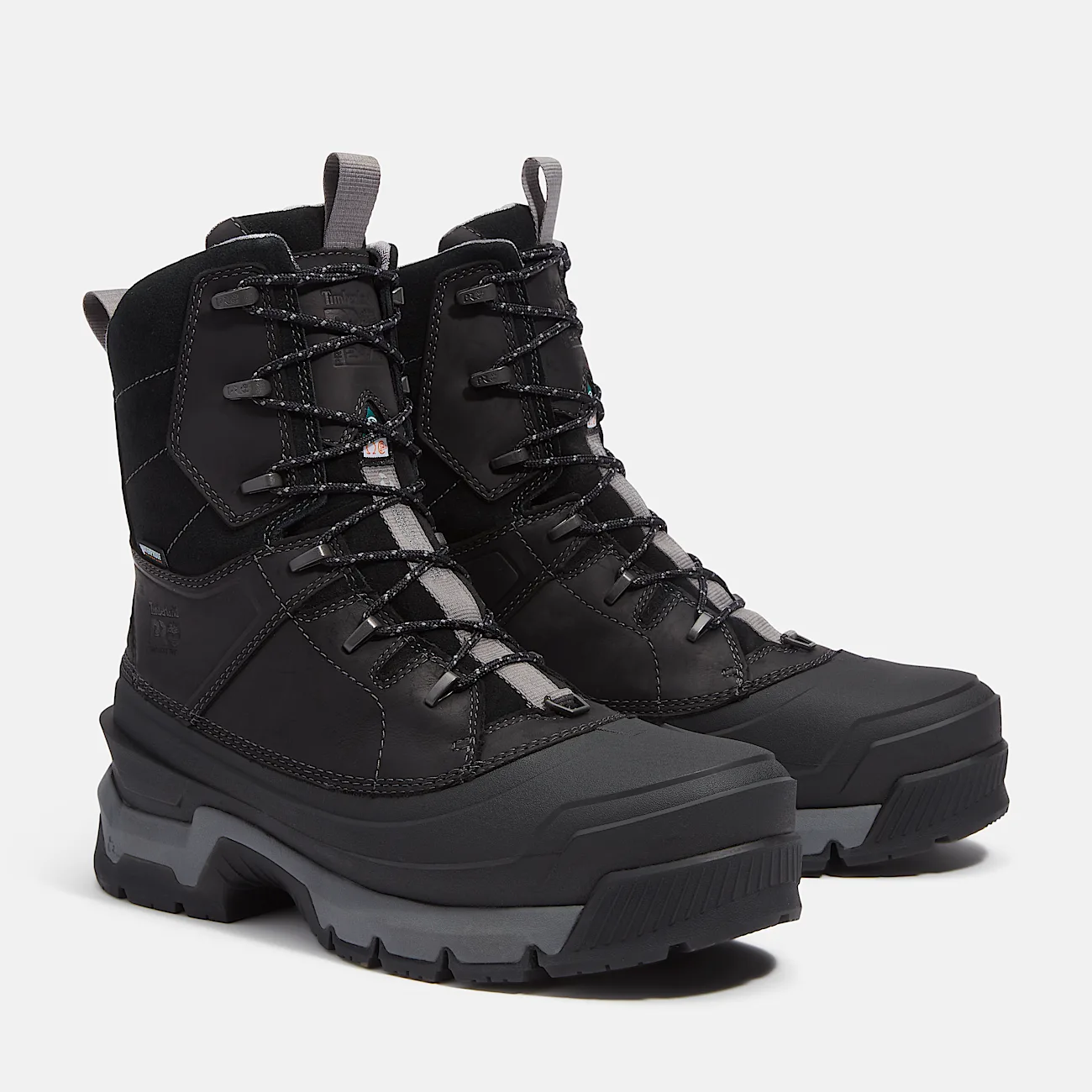 Mens Siberian CSA 8 Composite Toe Waterproof Insulated Work Boot TBL Black FullGrain ALT4