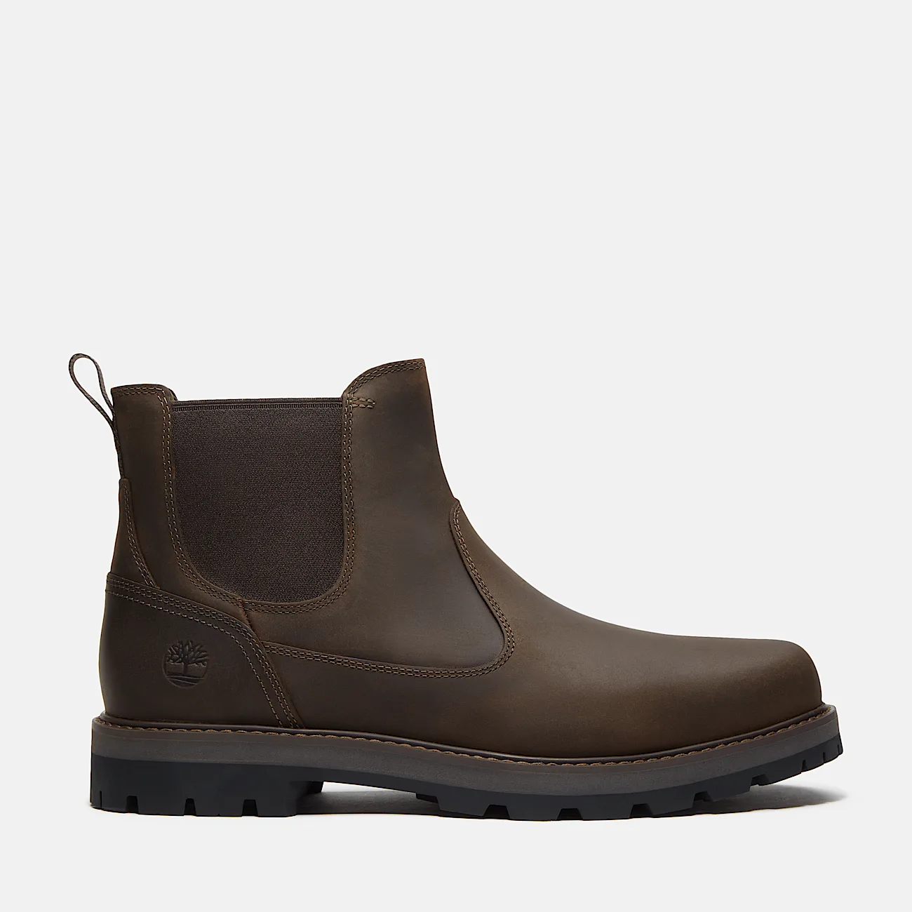 Mens Britton Road Chelsea Boot TBL Olive FullGrain HERO