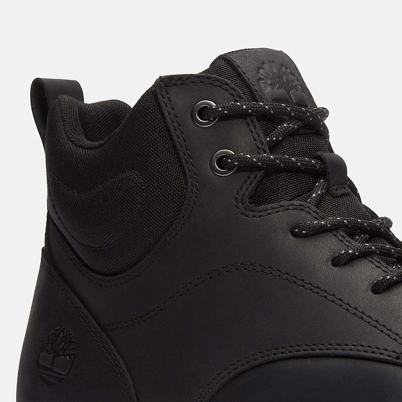 Mens Parker Street HighTop Sneaker TBL Black FullGrain ALT7