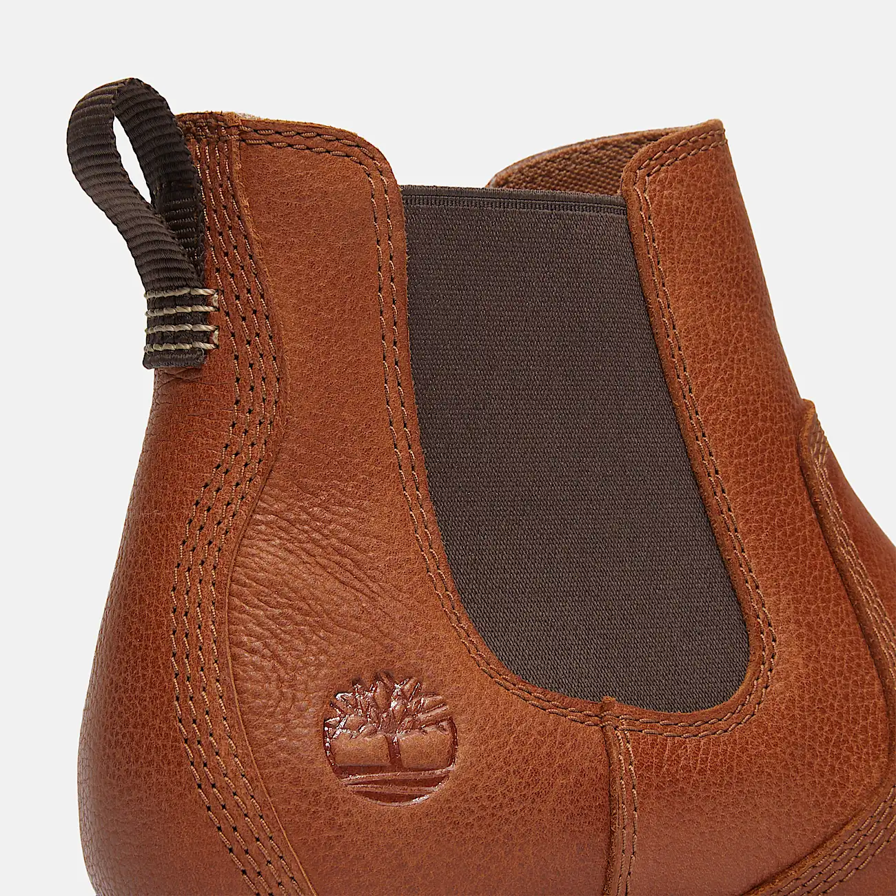 Mens Timberland Redwood Edge Essential Chelsea Boot TBL Brown FullGrain ALT7