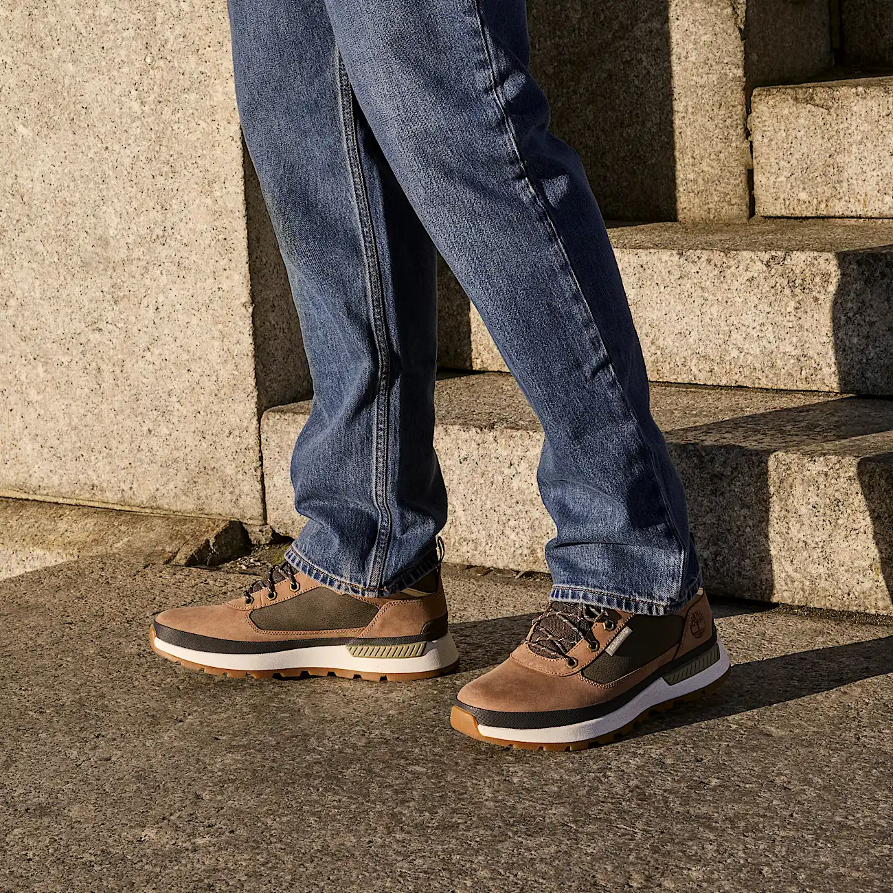 Mens Field Trekker Sneaker TBL Brown NubuckDark Brown ALTA