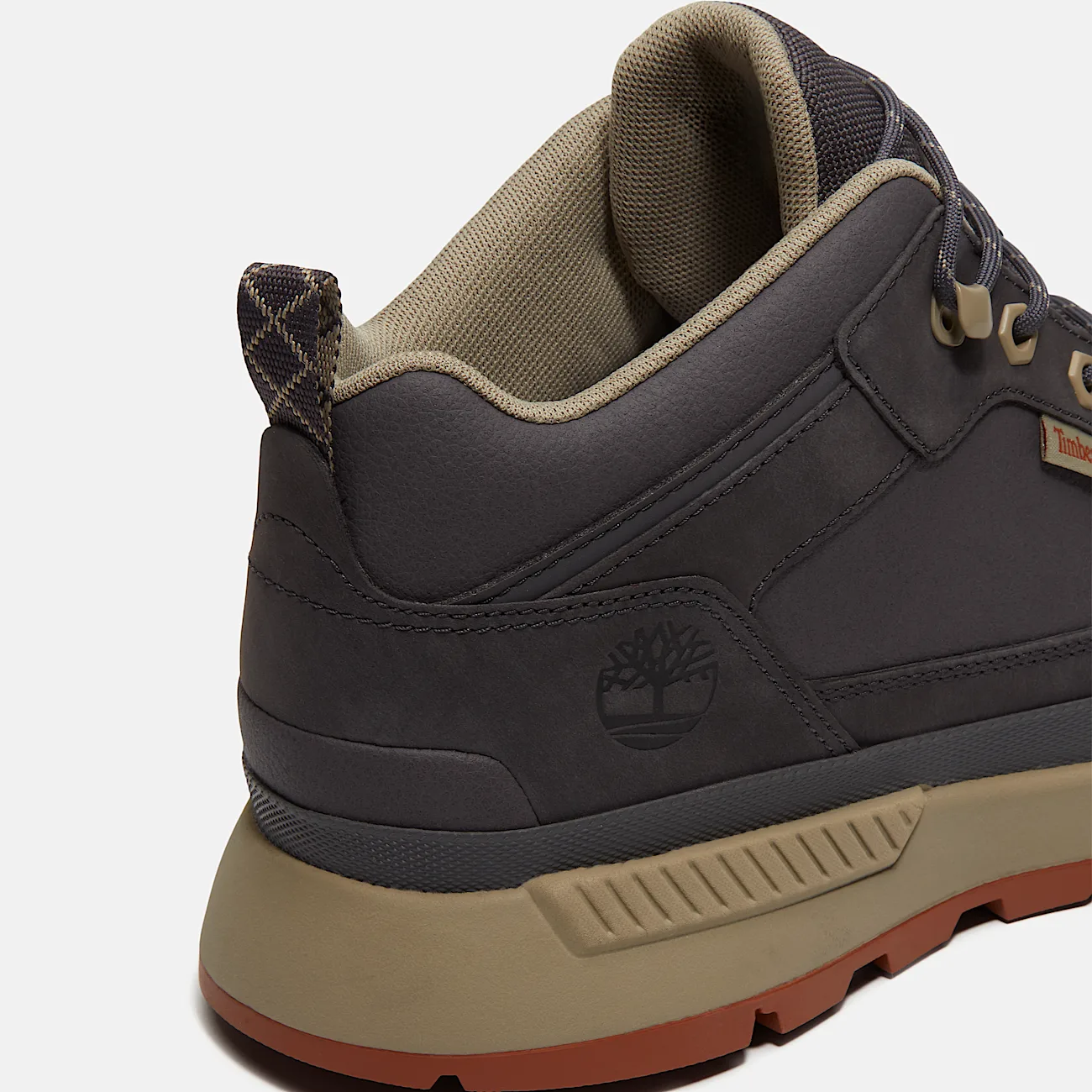 Mens Field Trekker Sneaker TBL Dark Grey NubuckMedium Brown ALT7