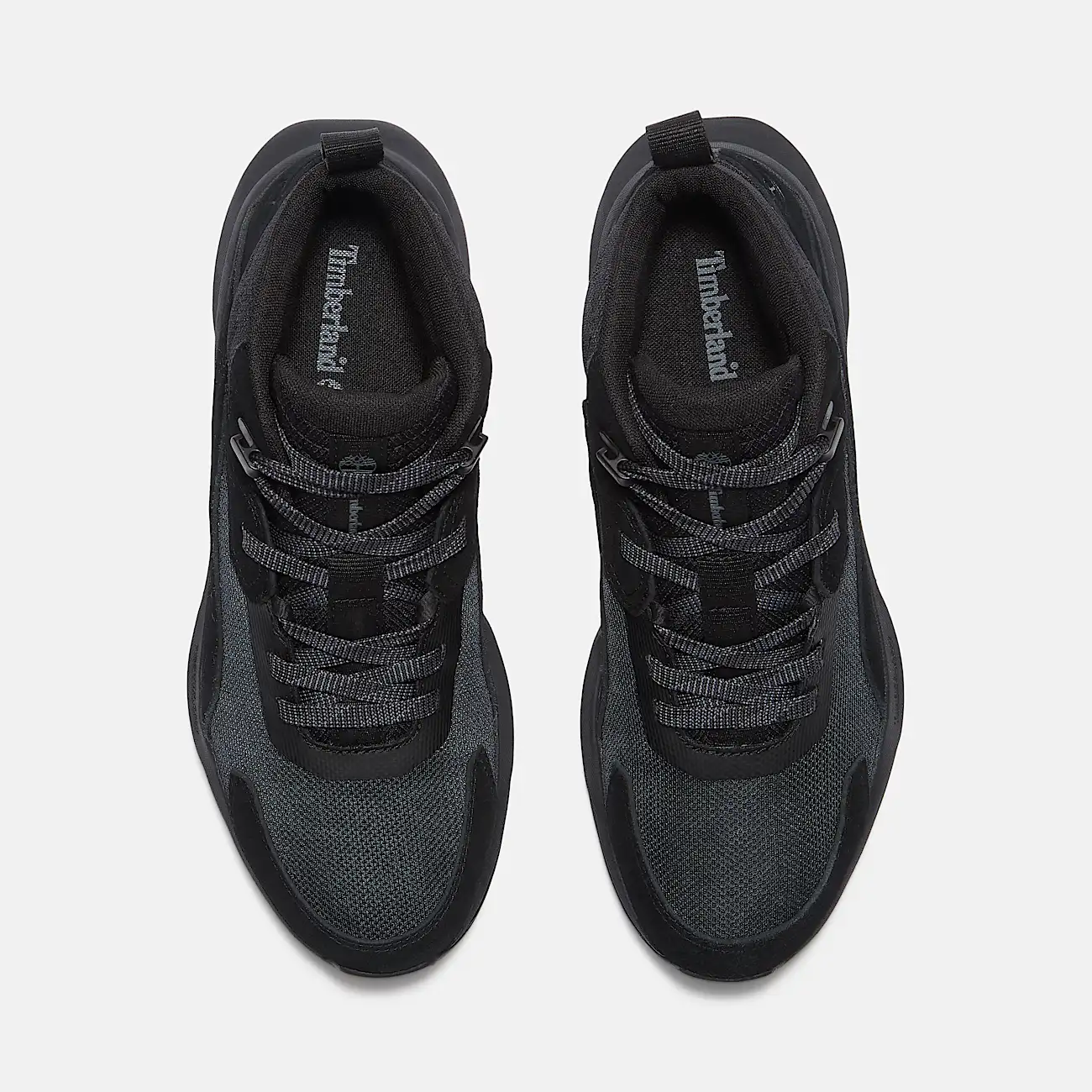 Mens Motion Ledge Mid Sneaker TBL Black Suede ALT2