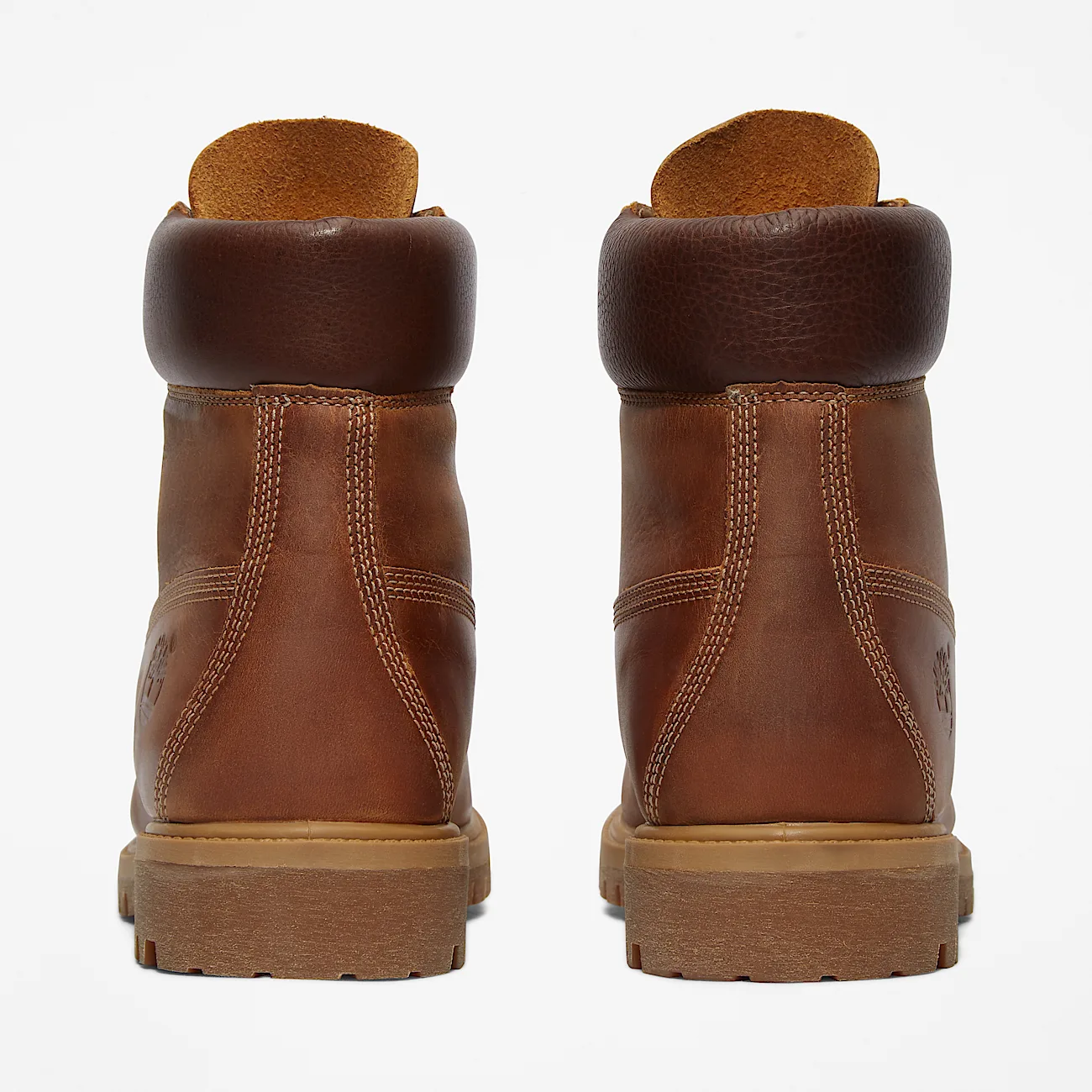 Mens Timberland Premium 6Inch Waterproof Heritage  Boots TBL Medium Brown Nubuck ALT5