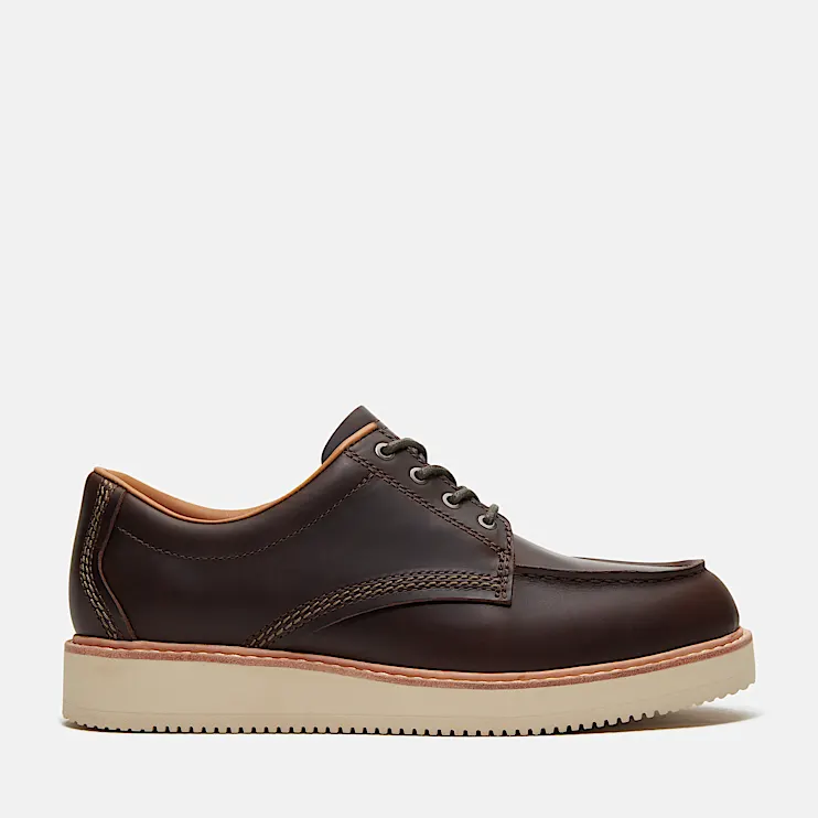 Mens Timberland Oak Forge Shoe TBL Dark Brown FullGrain HERO