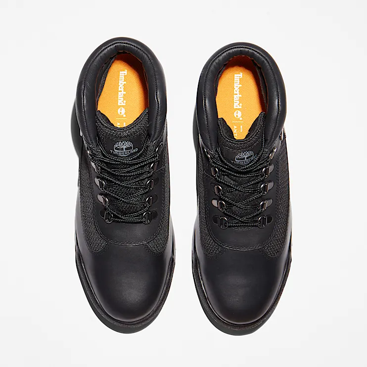 Mens Waterproof Field Boot TBL Black FullGrain ALT2