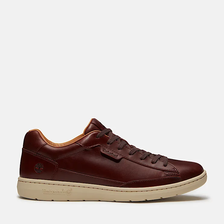 Mens Portofino Pier Sneaker TBL Burgundy FullGrain HERO