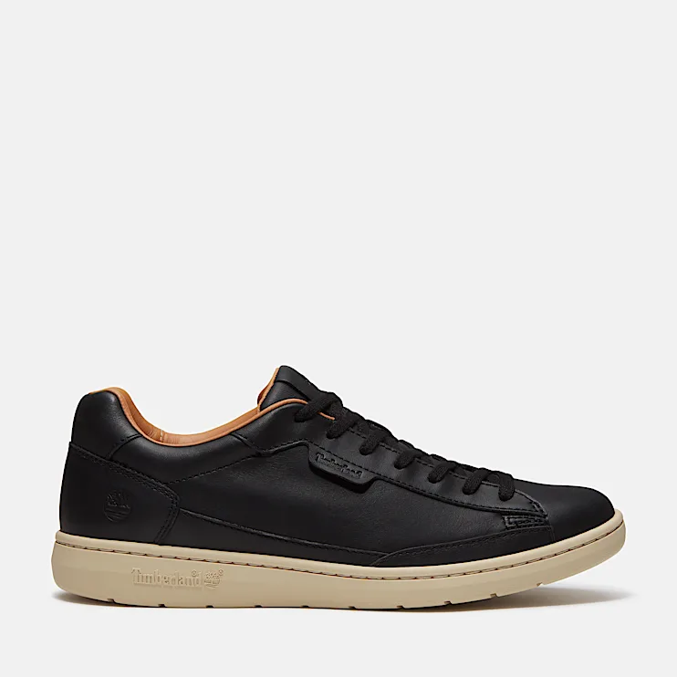 Mens Portofino Pier Sneaker TBL Black FullGrain HERO