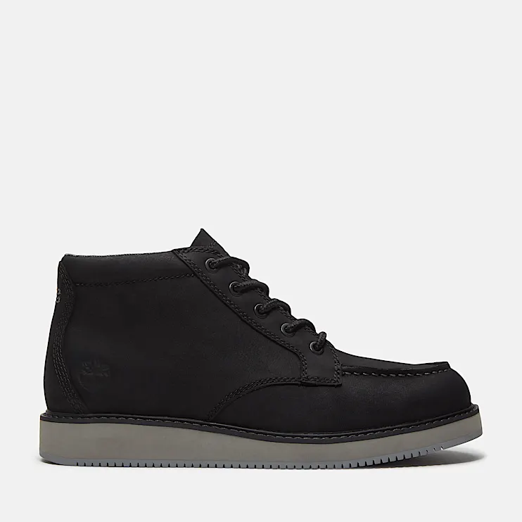 Mens Redwood Edge Moc Toe Chukka Boot TBL Black Nubuck HERO
