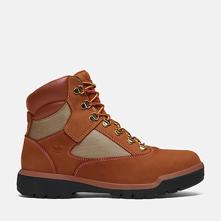 Mens Waterproof Mid Field Boot TBL Wheat Nubuck HERO