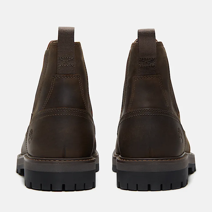 Mens Britton Road Chelsea Boot TBL Olive FullGrain ALT5