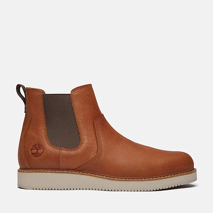Mens Timberland Redwood Edge Essential Chelsea Boot TBL Brown FullGrain HERO