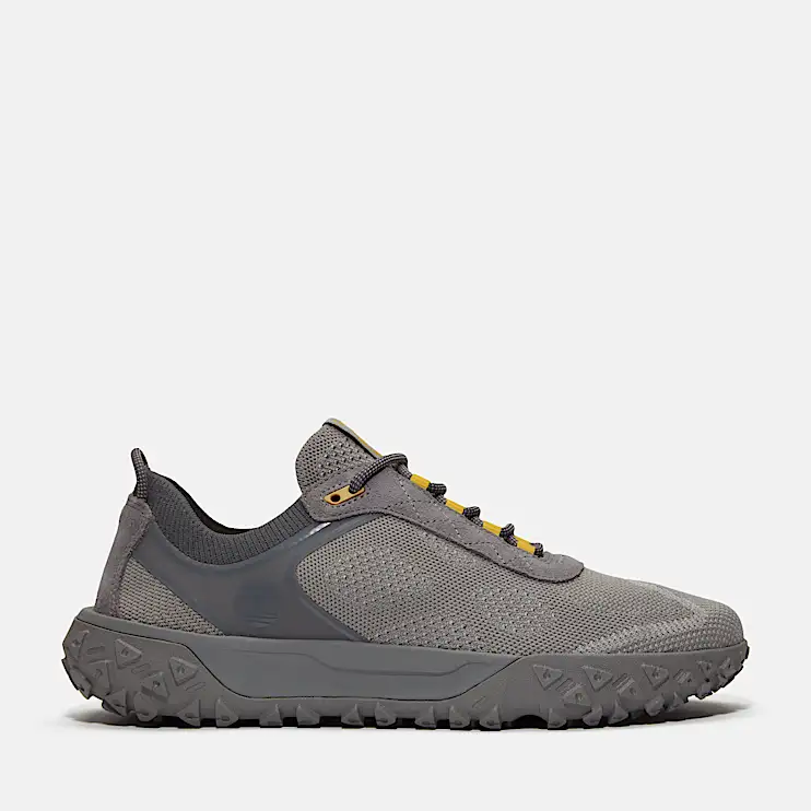 Mens GreenStride Motion 6 Sneaker TBL Medium Grey Mesh HERO