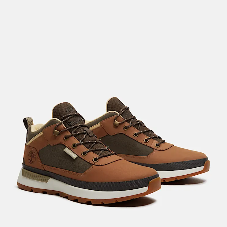 Mens Field Trekker Sneaker TBL Brown NubuckDark Brown ALT4