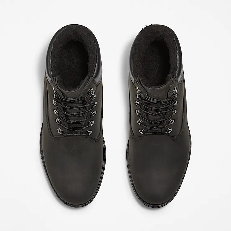 Mens Timberland Premium 6Inch Waterproof WarmLined Boot TBL Black ALT2
